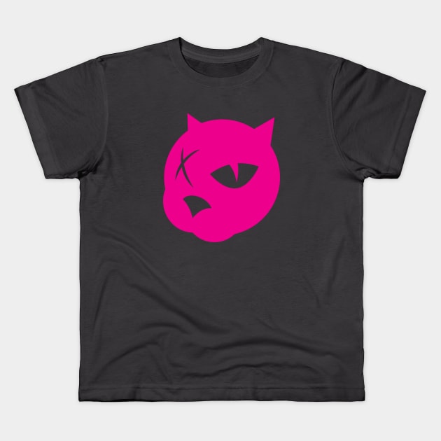 One-Eyed Cat Kids T-Shirt by Brad Hudson Coldstream Studios